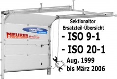 ISO 9-1  &  ISO 20-1 Bj. 08.1999 bis 03.2006