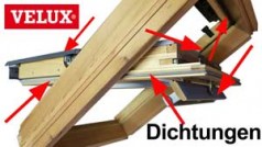 Easy-Shadow - Original VELUX Dichtung für die Dauerlüftungsklappe