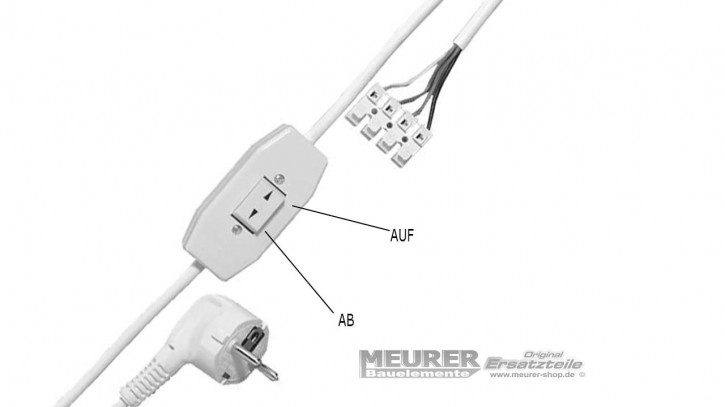 Einstellkabel für Motor Rolltor Farhrkabel AUF / AB zum Testen