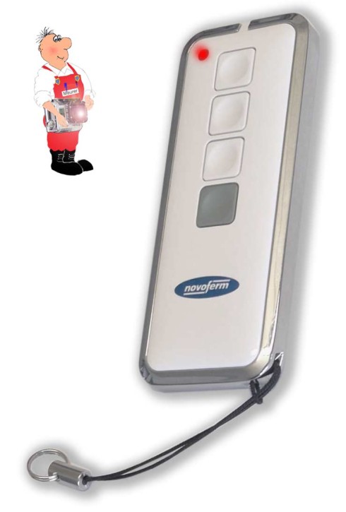 3-Kanal Novoferm Mini-Novotron 523 Protect Handsender