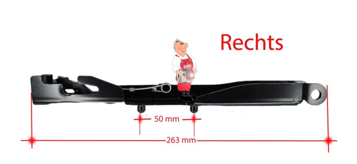 Roto Klapphebellager Rechts WSA R8