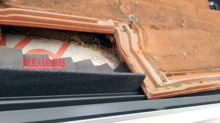 Flex-Moosgummi- Schaumstoff Streifen für Velux Dachfenster  Eindeckrahmen-395400