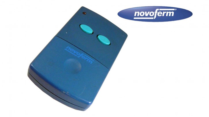 2-Kanal Novoferm Novotron Novomatic 401 Handsender Blau 27,045 MHz
