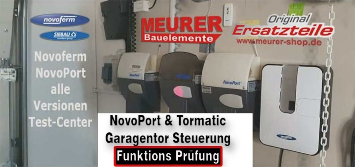 Funktionsprüfung zum Festpreis! für Novoferm & Tormatic NovoPort Steuerung