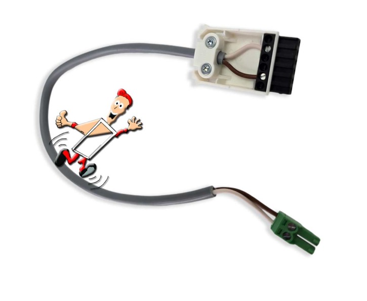 Roto Verbindungskabel m Stecker für ZEL MA25 Motor