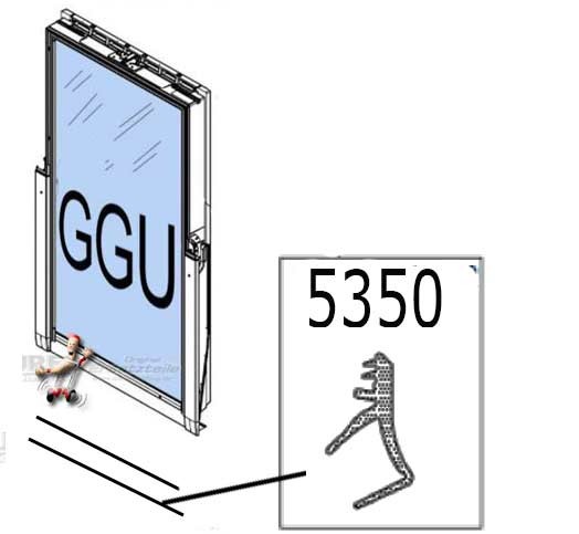 Velux Dichtung 5350 Flügel Unten GGU V22 ab Bj. 2013