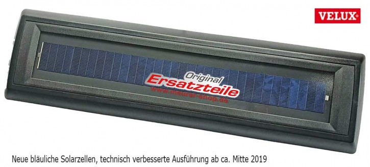 Velux Solarmodul NEU 2019 für Velux SSL Solar Rollladen bis Bj. 2012