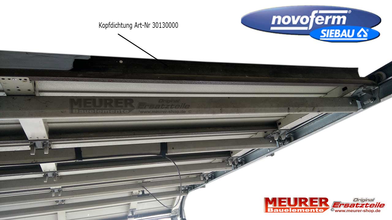 Sturzblende Dichtung für Novoferm / Siebau Sektionaltore-30397000