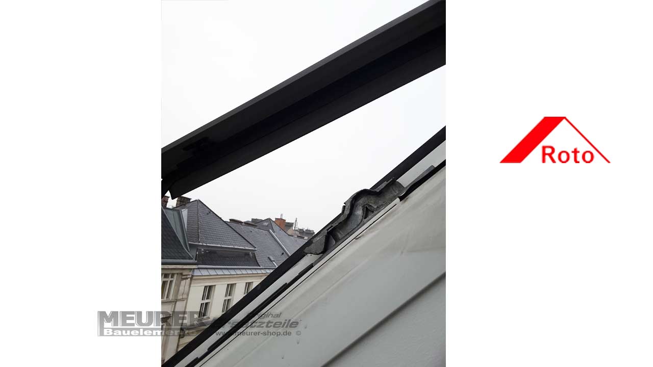 Gleiterführung Rechts für Roto 73/R7 Kunststoff und Holz Dachfenster-3339XX  Re MA