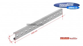 Ankerschiene C 30 1.000 mm Novoferm Sektionaltor ISO GST