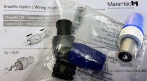 Marantec Umrüst-Stecker-Set, Accu700 Adapter Stecker