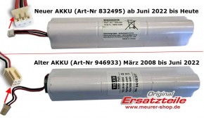 Ersatz Akku Velux SSL Solar Rollladen Motor mit Stecker 946933