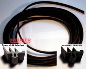 Braas- u. Delta Atelier Scheibenauflage-Dichtung SCHWARZ