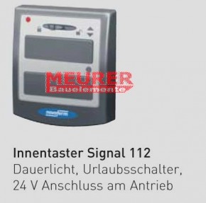 2-Kanal Innentaster Signal 112 mit Lichtfunktion Novoferm