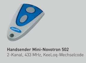 2-Kanal Novoferm / Siebau Mini-Novotron 502 Handsender