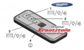 Original Funkempfänger, Modul, Ersatz Platine für Novoferm NovoPort 4 IV