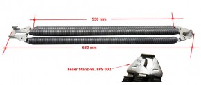 Nr. FPS 002 Federpaket 3-Fach Novoferm Siebau