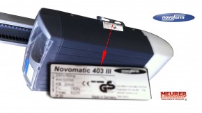 Motorkopf Austausch Aggregat Novoferm Novomatic / Siebau 403