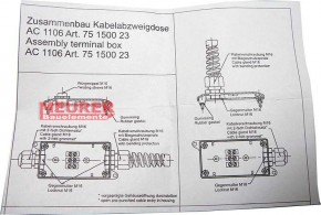 Verlängerungsset mit I-Geber Novoferm NovoPort II und III