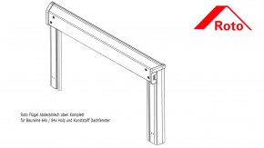 Flügelabdeckblech Komplett oben 6x/84x