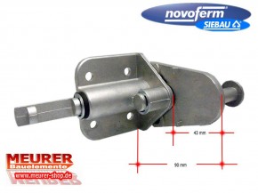 Schnäpperverriegelung ISO 34 / 40 / 45 Winkelzarge Novoferm