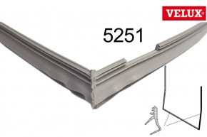 Velux Falz Dichtung 5251 GGU Kunststoff Dachfenster Ecken geschweißt