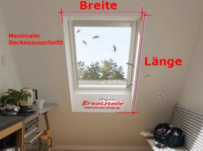 Original Velux InsektenSchutzRollo für Dachfenster, ZIL CK06 0000SWL