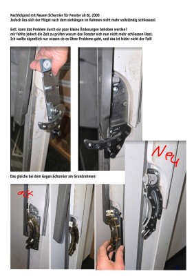 Scharniere PV-T Komplett-Satz Velux Bj. 2000 - 2013