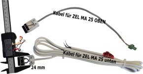 Roto Verbindungskabel m Stecker für ZEL MA25 Motor