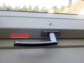 Roto Dachfenster Griff Ersatz für R6 / R8 K u. WSA R8K Silbergrau